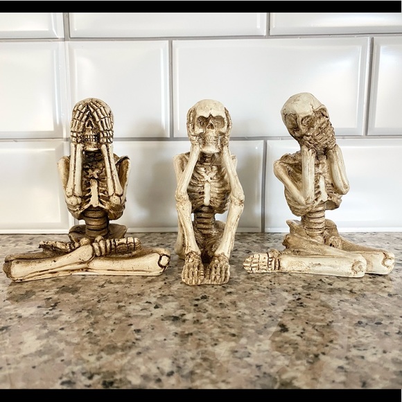 Hear No Evil, See No Evil, Speak No Evil Set - Picture 1 of 6